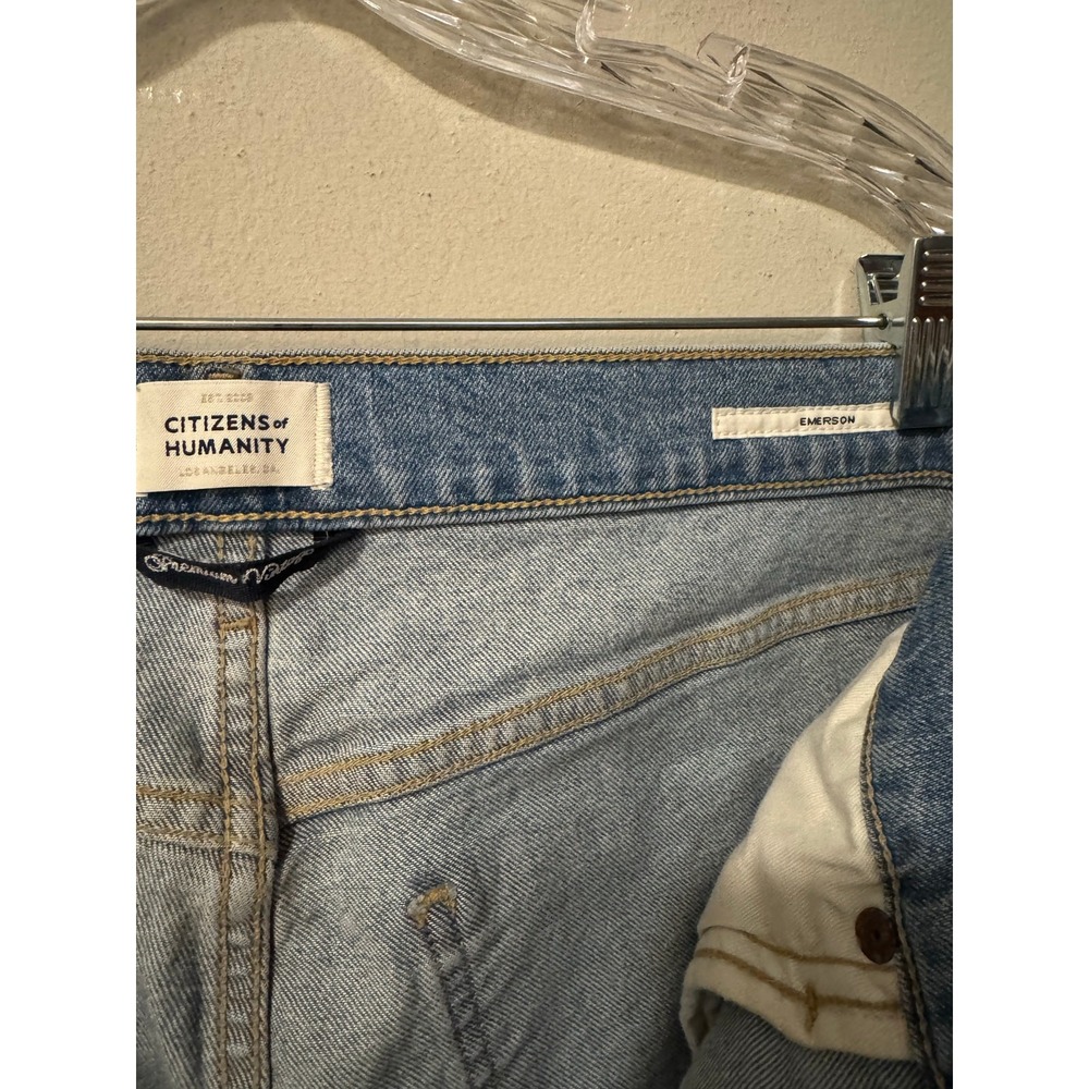 Citizens‎ of Humanity Emerson Distressed Straight Mid-Rise Boyfriend Jeans 28/6 - Picture 7 of 15